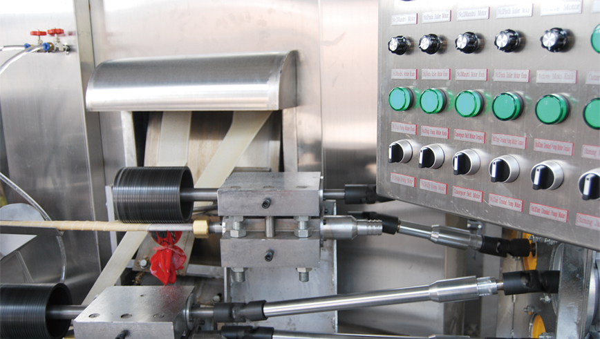 Helautomatisk multifunksjonell Wafer stick Machine