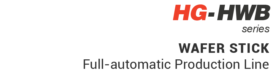 Helautomatisk multifunksjonell Wafer stick Machine