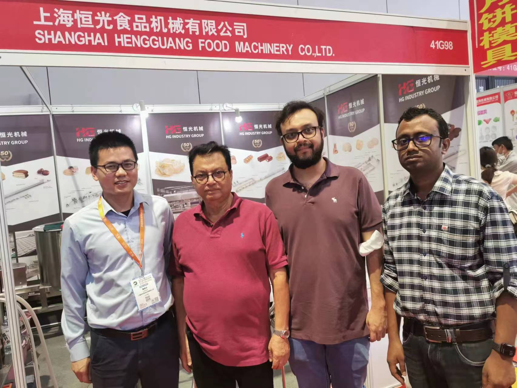 Shanghai Hengguang Food Machinery deltar på China International Baking Exhibition